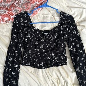 Hollister crop shirt